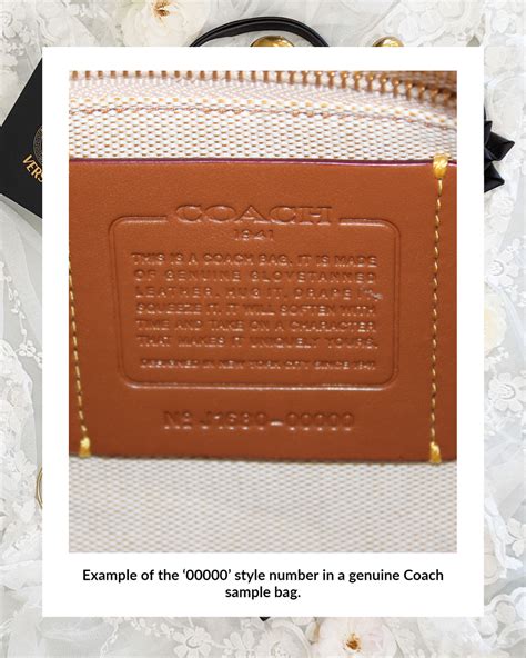 how to know fake coach bag|check serial number coach bag.